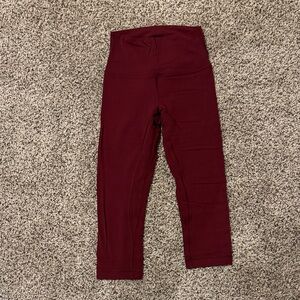 Lululemon cropped leggings